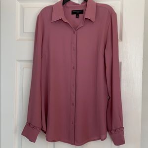 Banana Republic Mauve Button Down